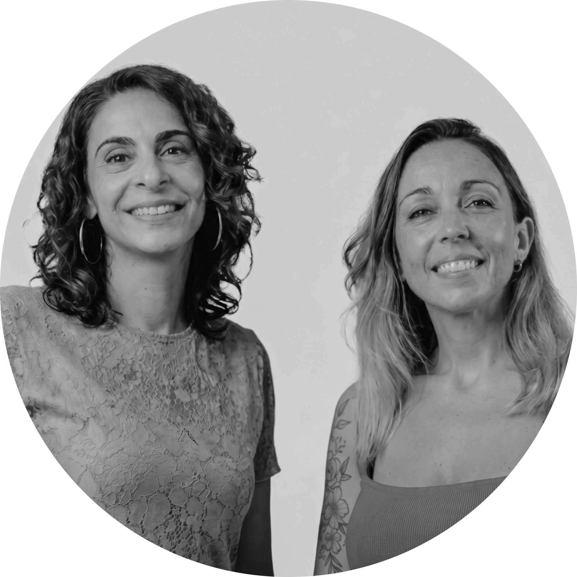 Emilia Bejar y Ana Inés Budeguer
